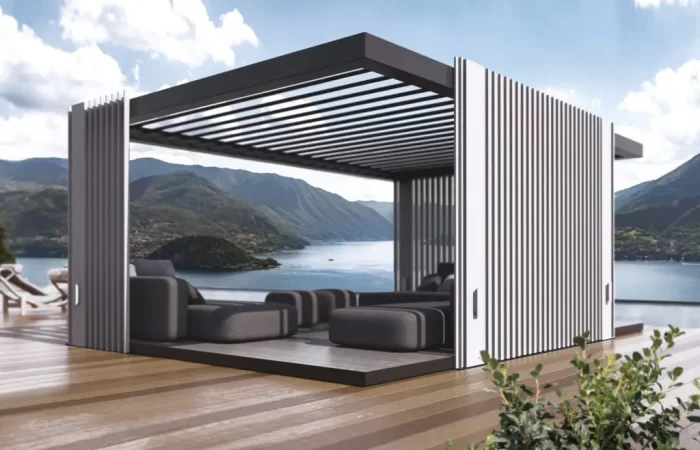 pergole bioclimatiche da giardino veranda Nonsolotende