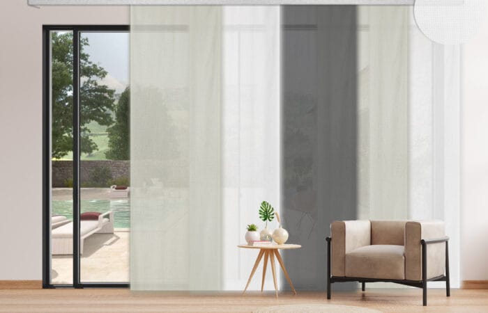 tenda interna a pannello ticino