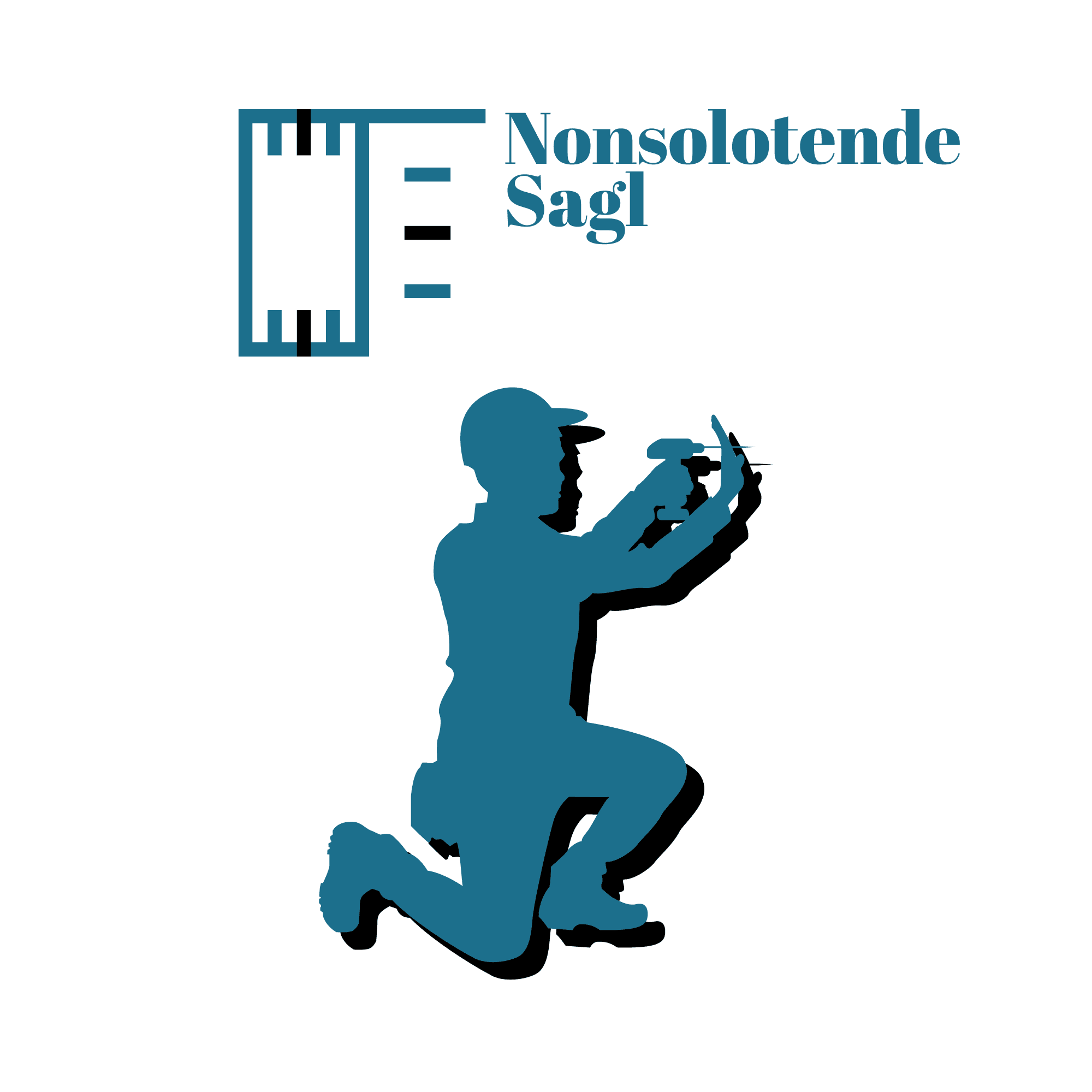 Installazione di tende e pergole in Ticino, immagine di un posatore