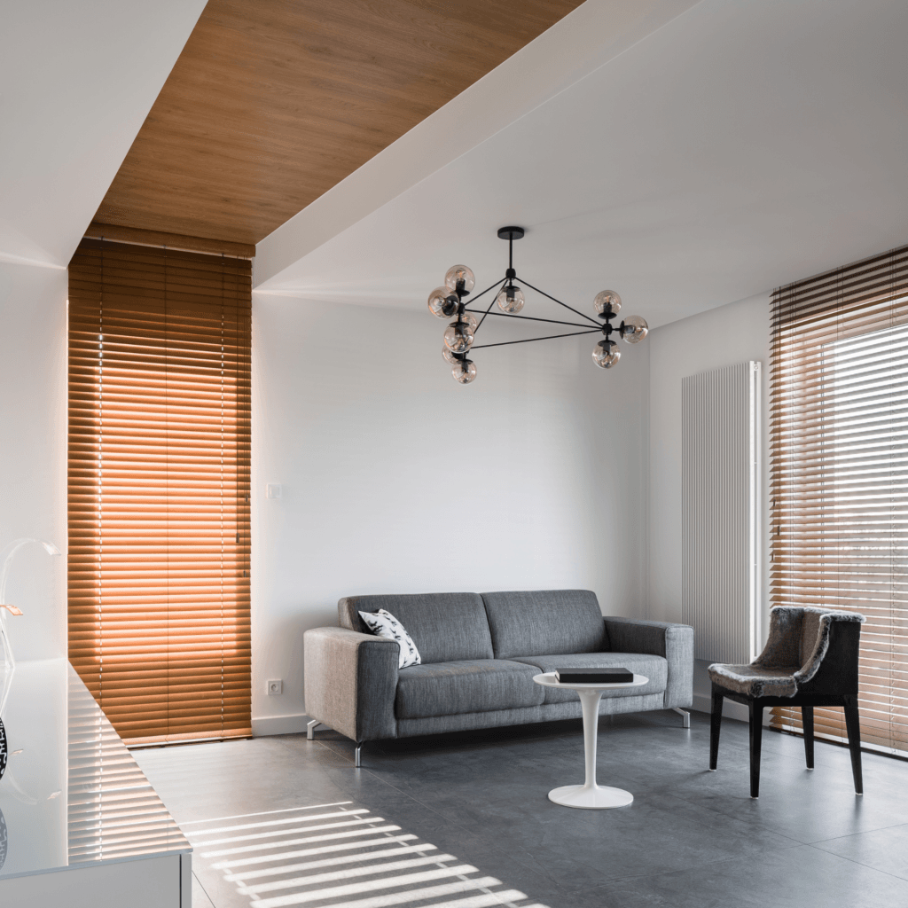 Tende frangisole per casa moderna in Ticino