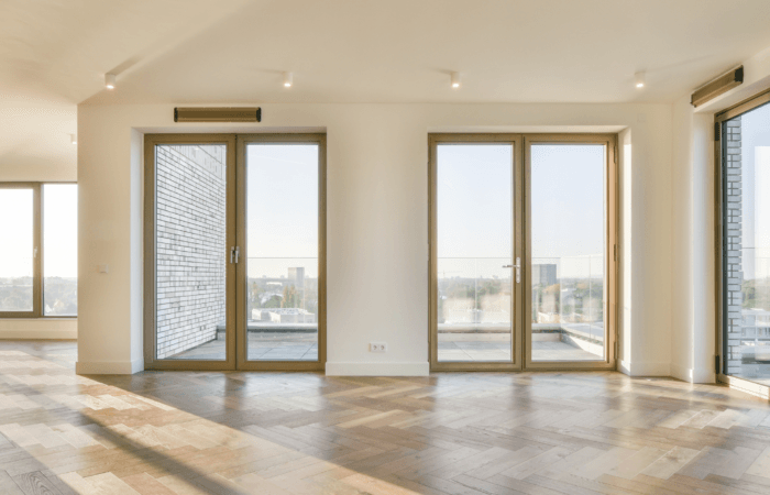 Finestre su misura in nuovo appartamento in ticino