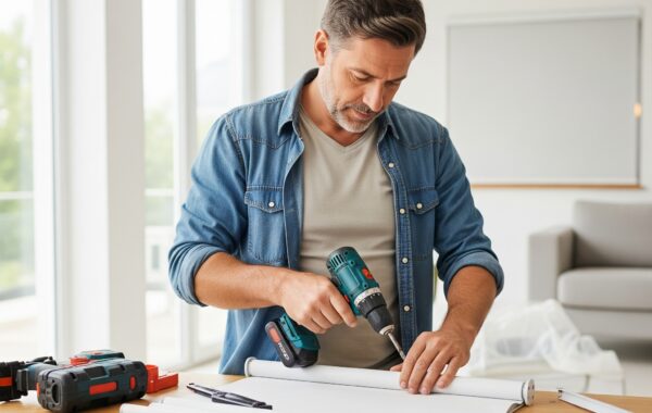 tende a rullo montaggio