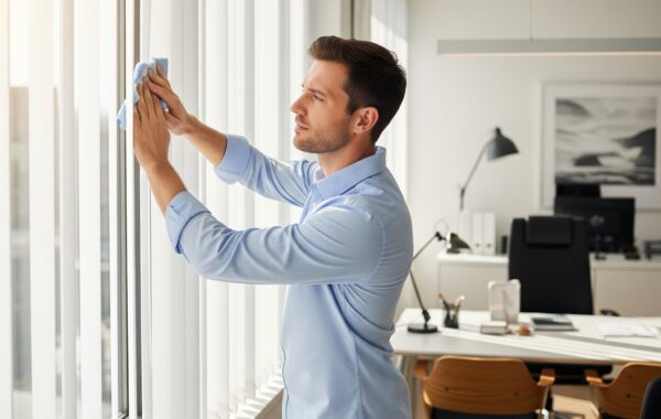 come lavare le tende verticali da ufficio